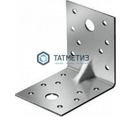 Крепежный усиленный уголок KUU 130x130x100 | «ТАТМЕТИЗ» Крепежный усиленный уголок KUU 130x130x100 - магазин крепежа «ТАТМЕТИЗ»