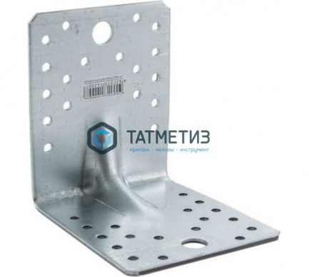 Усиленный уголок 105x105x90x2,5 mm RKP2 | «ТАТМЕТИЗ» Усиленный уголок 105x105x90x2,5 mm RKP2 - магазин крепежа «ТАТМЕТИЗ»