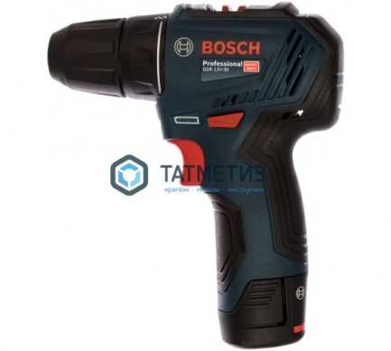 Дрель-шуруповерт аккумуляторная Bosch GSR 12V-30 2x2,0 Ач, чемодан -  магазин крепежа «ТАТМЕТИЗ»