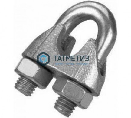 Зажим троса DIN 741 10  NW -  магазин крепежа «ТАТМЕТИЗ»