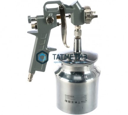 Краскопульт пневмат. с нижним бачком V=1, 0 л + сопла диаметром 1.2, 1.5 и 1.8 мм MATRIX | «ТАТМЕТИЗ» Краскопульт пневмат. с нижним бачком V=1, 0 л + сопла диаметром 1.2, 1.5 и 1.8 мм MATRIX - магазин крепежа «ТАТМЕТИЗ»
