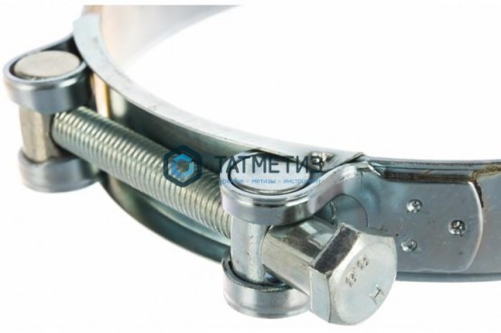 Хомут силовой, тип ROBUST, цинк,140-148 мм | «ТАТМЕТИЗ» Хомут силовой, тип ROBUST, цинк,140-148 мм - магазин крепежа «ТАТМЕТИЗ»