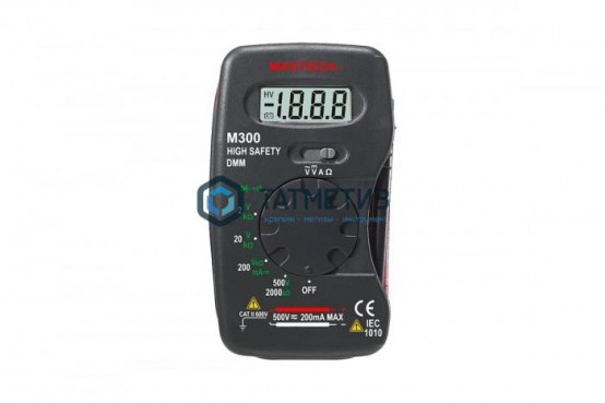 Портативный мультиметр M300 MASTECH | «ТАТМЕТИЗ» Портативный мультиметр M300 MASTECH - магазин крепежа «ТАТМЕТИЗ»