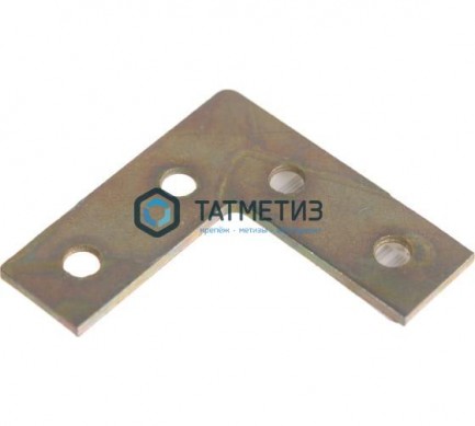 Оконный уголок белый цинк 30х30х10х1.5 NA 1 (100 шт) -  магазин крепежа «ТАТМЕТИЗ»