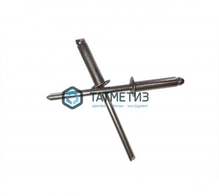 Заклепка 3,2 х 12 вытяжная нерж А4/А4 DIN 7337 | «ТАТМЕТИЗ» Заклепка 3,2 х 12 вытяжная нерж А4/А4 DIN 7337 - магазин крепежа «ТАТМЕТИЗ»