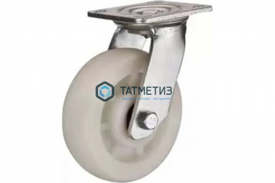 Колеса большегрузные НЕЙЛОН поворотное с площадкой и тормозом d 200 мм -  магазин крепежа «ТАТМЕТИЗ»