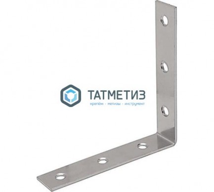 Крепежный уголок мебельный 30х30х30х1,8 мм KUM (500шт/упак) -  магазин крепежа «ТАТМЕТИЗ»
