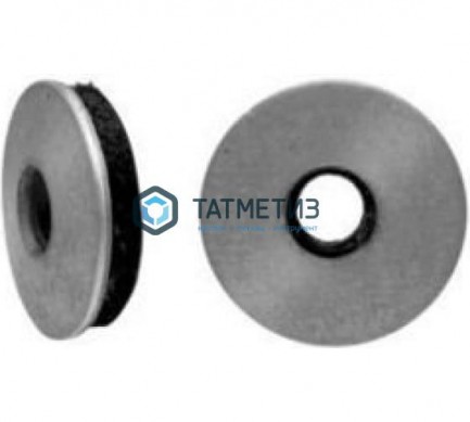 Шайба кровельная EPDM черный 2,5мм 5,5х14 (25 000 шт/уп) IZ | «ТАТМЕТИЗ» Шайба кровельная EPDM черный 2,5мм 5,5х14 (25 000 шт/уп) IZ - магазин крепежа «ТАТМЕТИЗ»