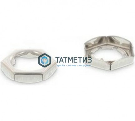 Гайка стопорн. пружинная DIN 7967 А2 M 30 | «ТАТМЕТИЗ» Гайка стопорн. пружинная DIN 7967 А2 M 30 - магазин крепежа «ТАТМЕТИЗ»