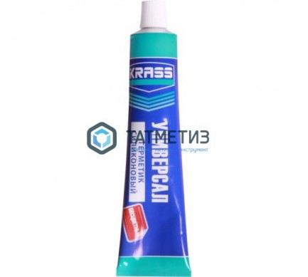 Герметик KRASS силиконовый бесцветный 115 мл -  магазин крепежа «ТАТМЕТИЗ»