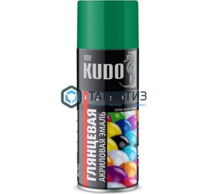 Краска аэроз. KUDO 520 мл. №1006 СВЕТЛО-ЗЕЛЕНАЯ RAL 6024 | «ТАТМЕТИЗ» Краска аэроз. KUDO 520 мл. №1006 СВЕТЛО-ЗЕЛЕНАЯ RAL 6024 - магазин крепежа «ТАТМЕТИЗ»