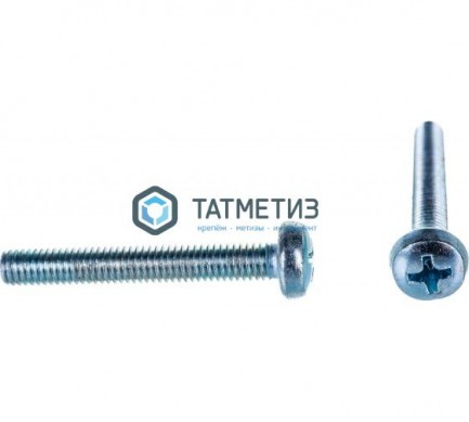 Винт п/ц DIN 7985 оц 8х 30  ( 100 шт/уп) КК -  магазин крепежа «ТАТМЕТИЗ»