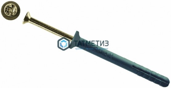 Дюбель-гвоздь 8х140 потай (250 шт уп) OMAX | «ТАТМЕТИЗ» Дюбель-гвоздь 8х140 потай (250 шт уп) OMAX - магазин крепежа «ТАТМЕТИЗ»