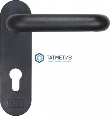 Ручки дверные MCL РН-7201П (КВ-125мм) черные с пружиной для тех. дверей | «ТАТМЕТИЗ» Ручки дверные MCL РН-7201П (КВ-125мм) черные с пружиной для тех. дверей - магазин крепежа «ТАТМЕТИЗ»
